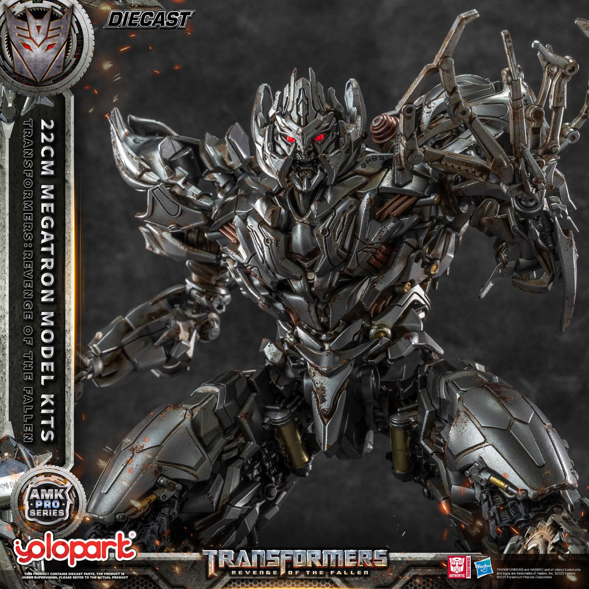 Megatron 22cm AMK PRO Serie Revenge Of The Fallen Yolopark