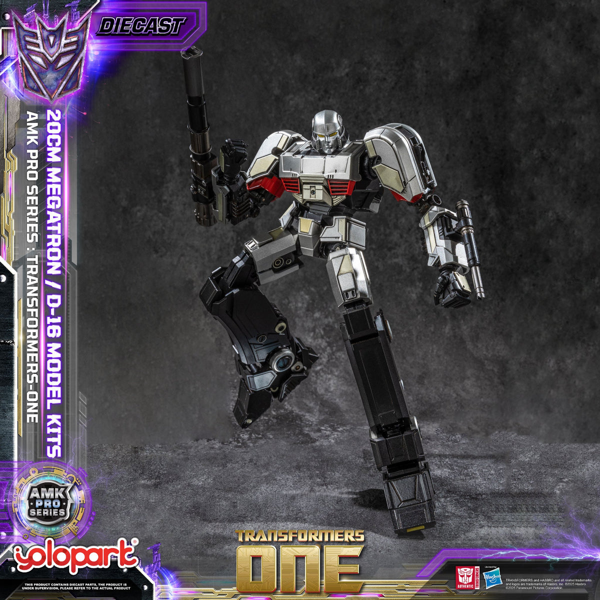 Megatron 20cm AMK PRO Yolopark Model-Kit Transformers One