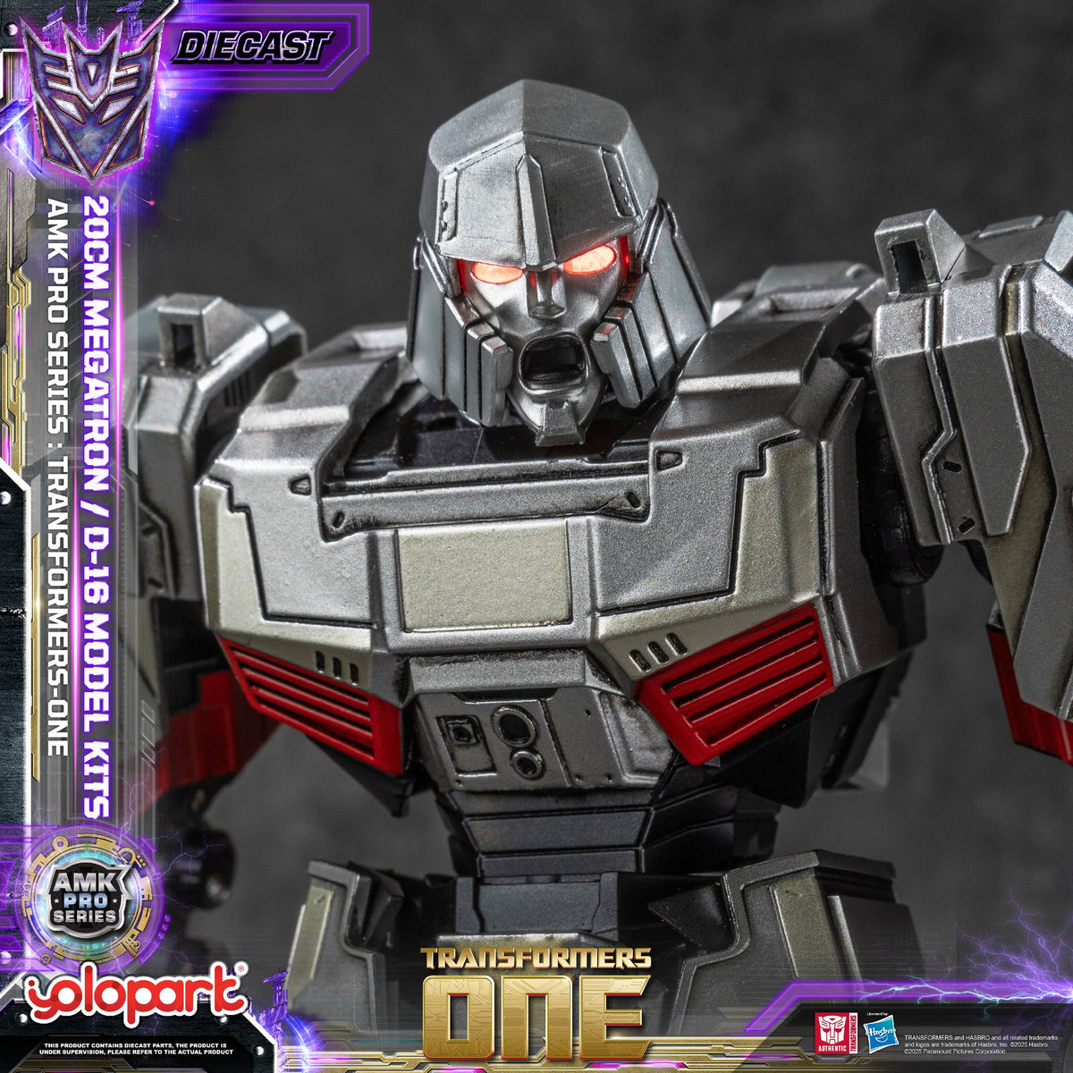 Megatron 20cm AMK PRO Yolopark Model-Kit Transformers One