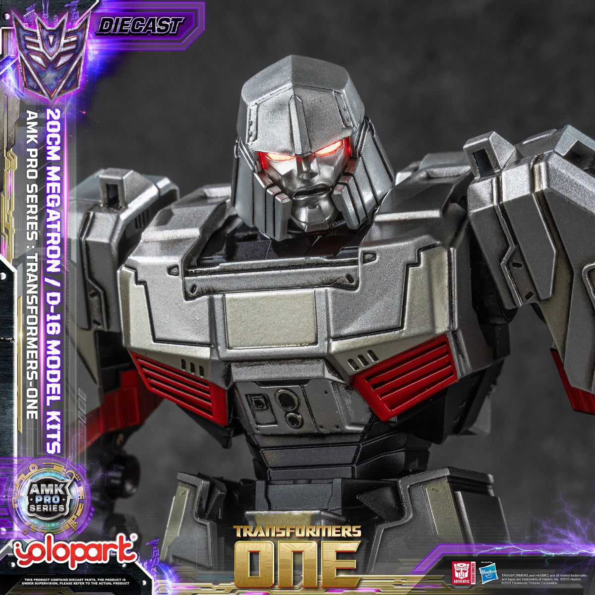Megatron 20cm AMK PRO Yolopark Model-Kit Transformers One