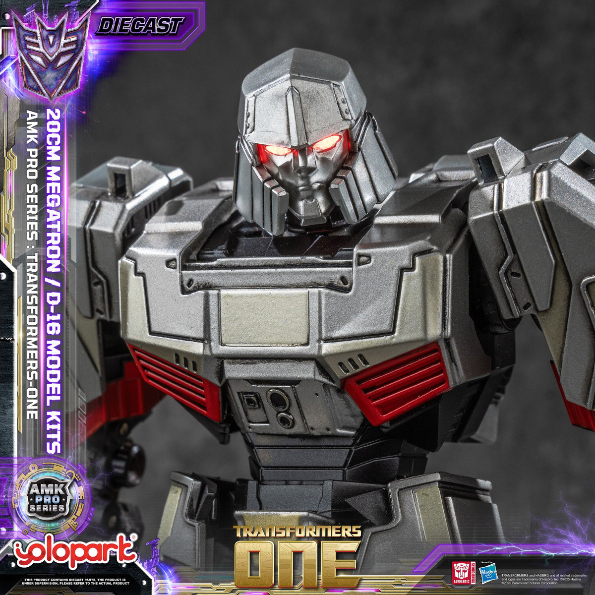 Megatron 20cm AMK PRO Yolopark Model-Kit Transformers One
