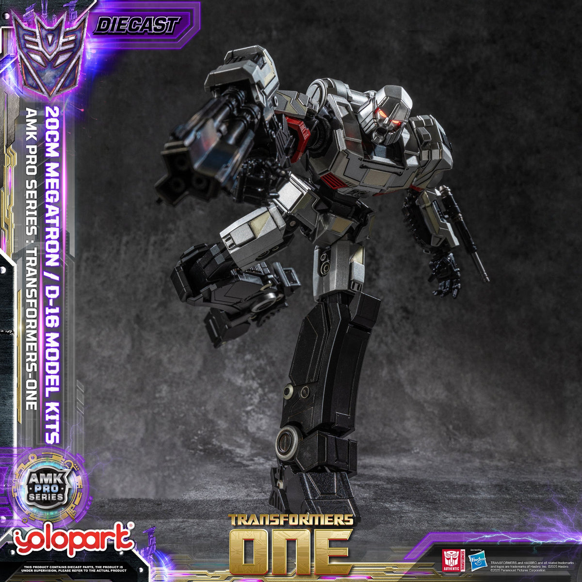 Megatron 20cm AMK PRO Yolopark Model-Kit Transformers One
