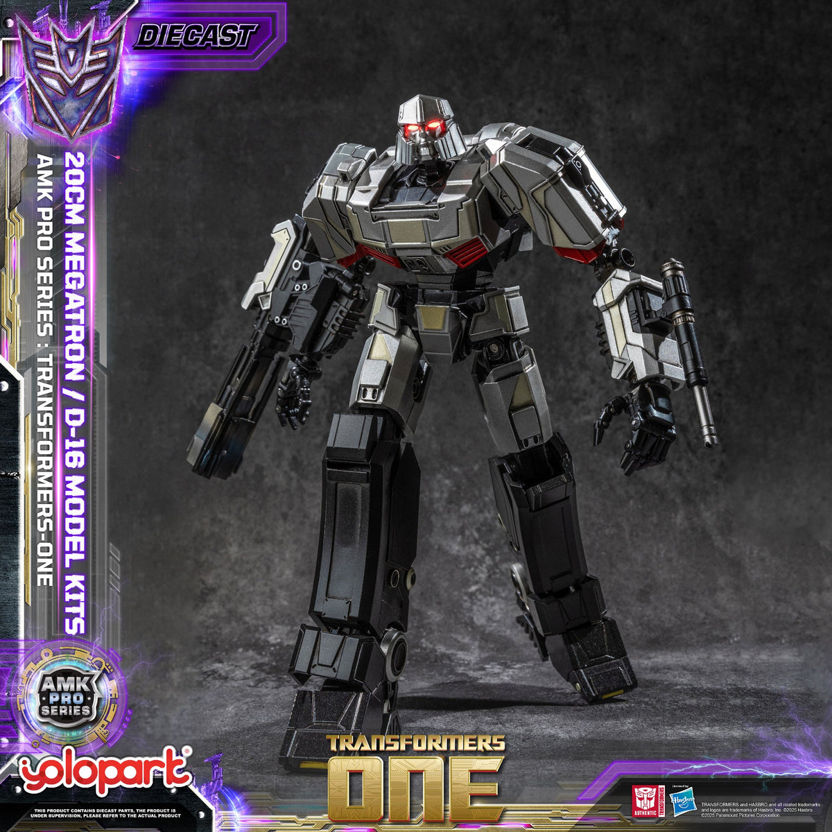 Megatron 20cm AMK PRO Yolopark Model-Kit Transformers One