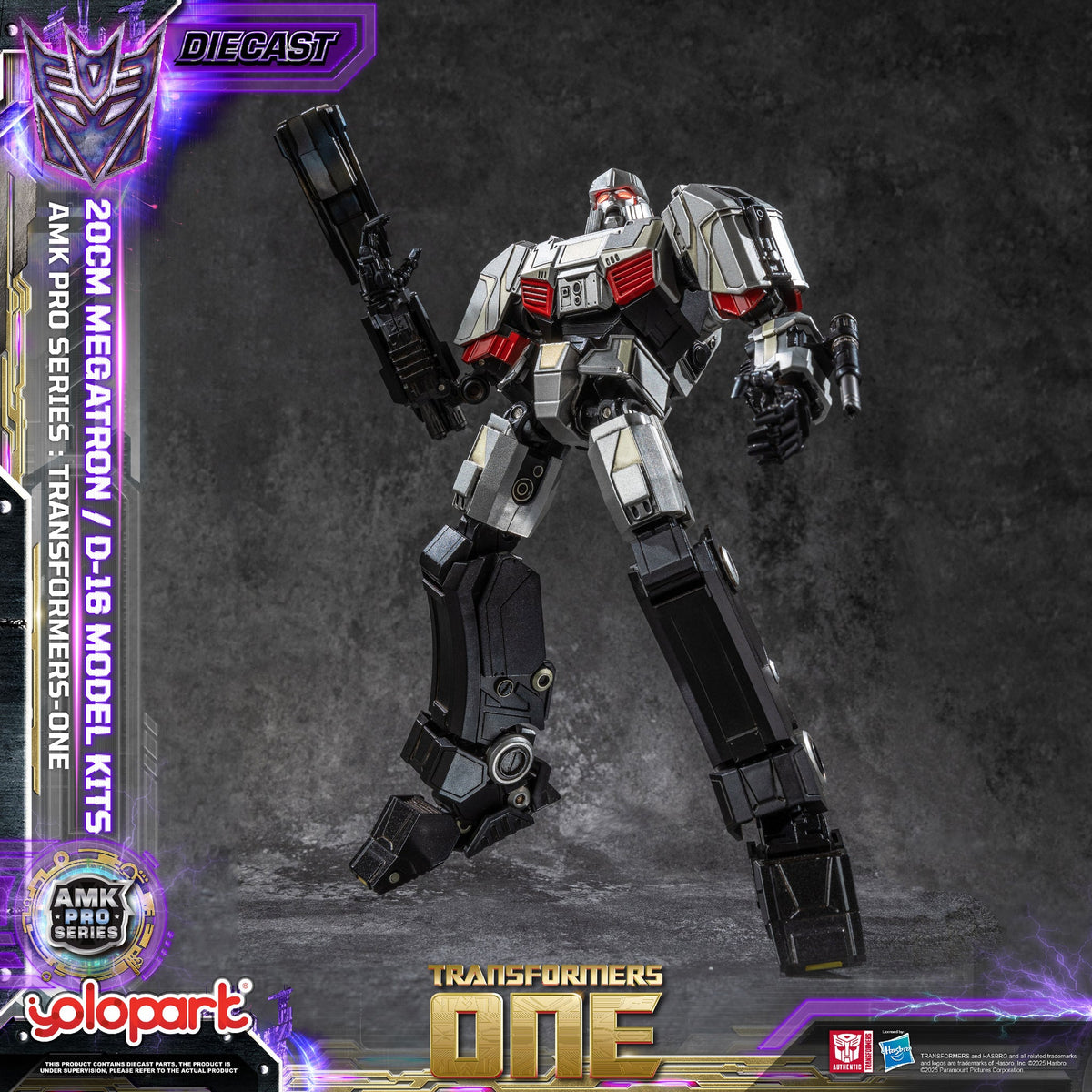 Megatron 20cm AMK PRO Yolopark Model-Kit Transformers One