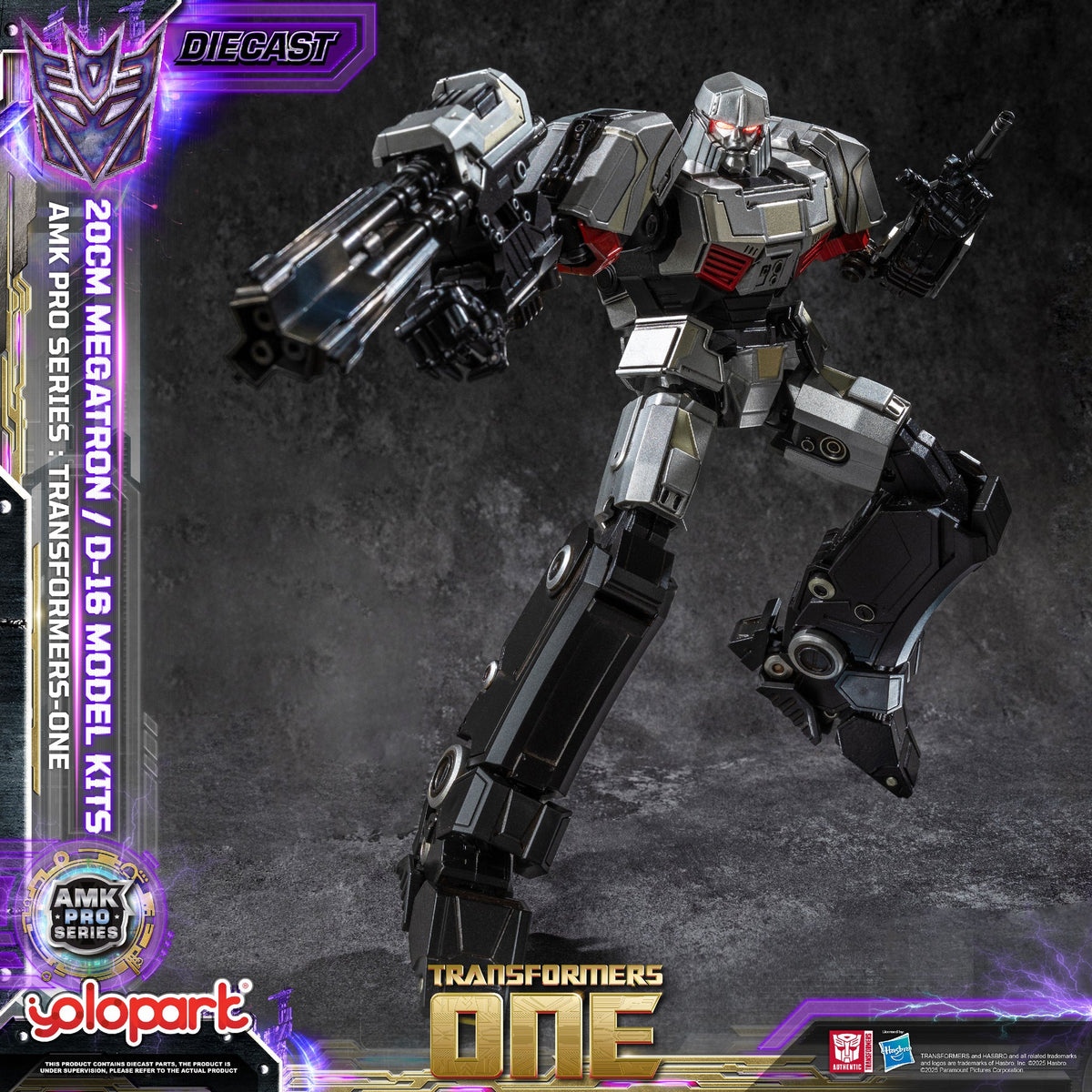 Megatron 20cm AMK PRO Yolopark Model-Kit Transformers One