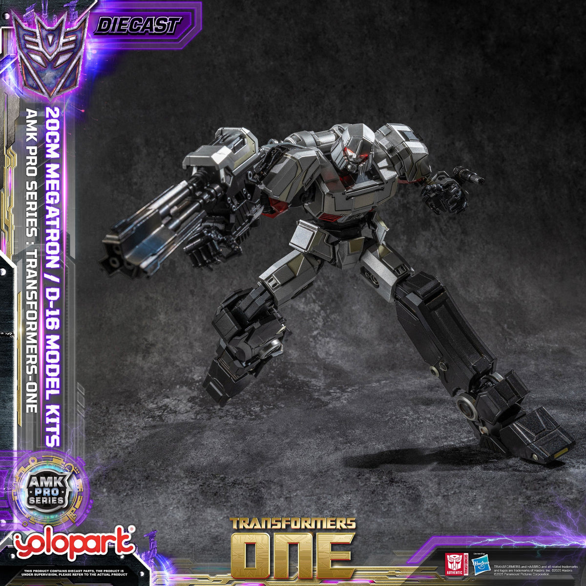 Megatron 20cm AMK PRO Yolopark Model-Kit Transformers One