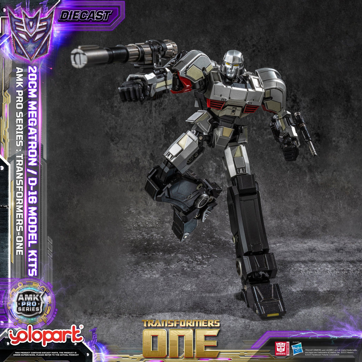 Megatron 20cm AMK PRO Yolopark Model-Kit Transformers One
