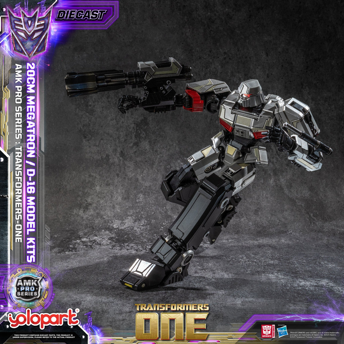 Megatron 20cm AMK PRO Yolopark Model-Kit Transformers One