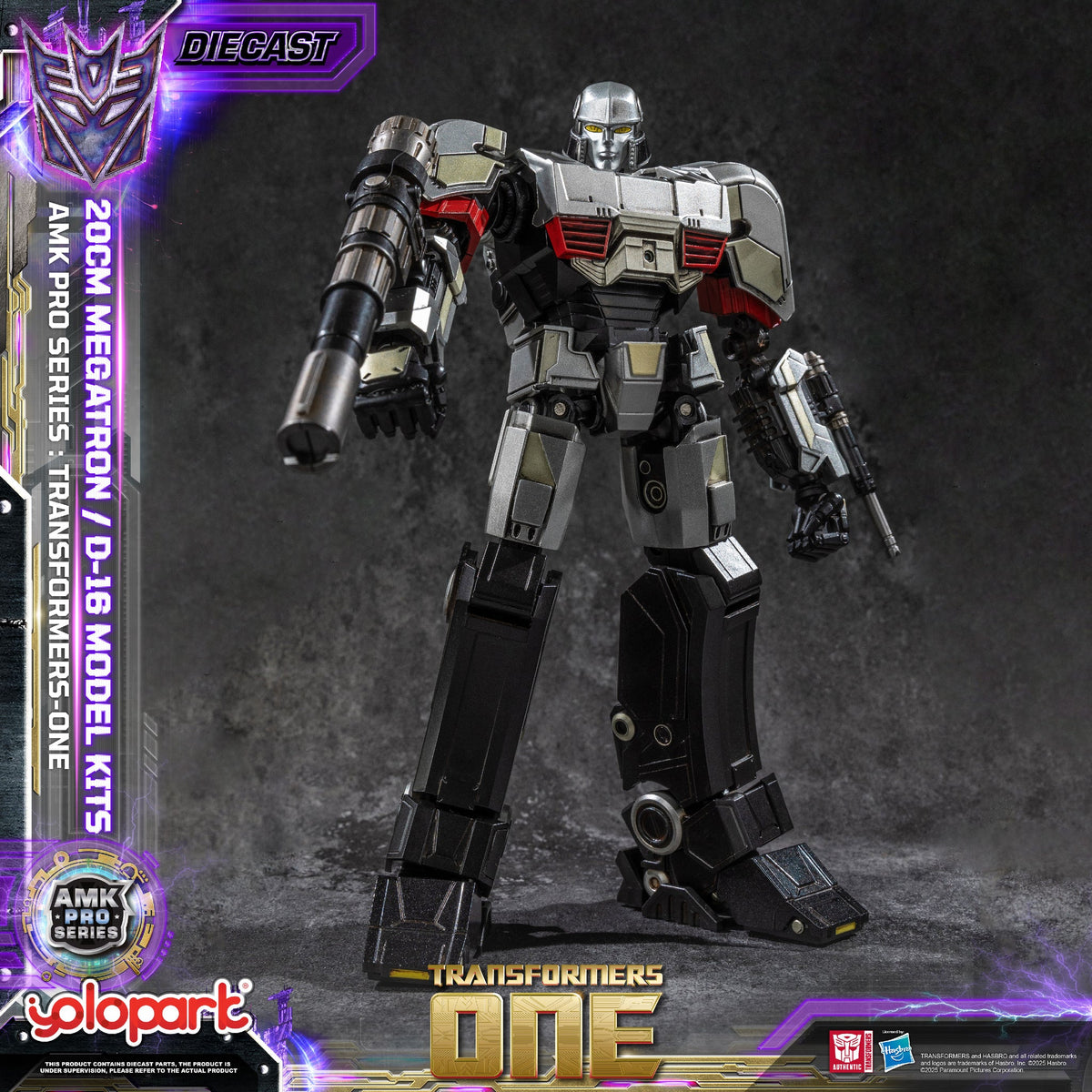 Megatron 20cm AMK PRO Yolopark Model-Kit Transformers One