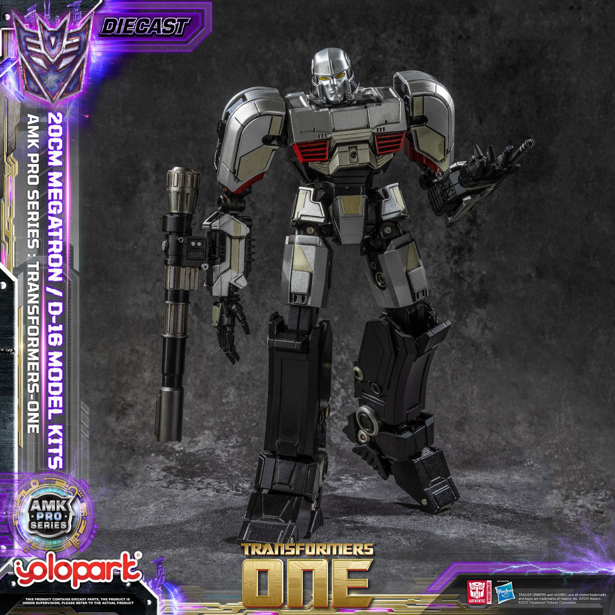 Megatron 20cm AMK PRO Yolopark Model-Kit Transformers One