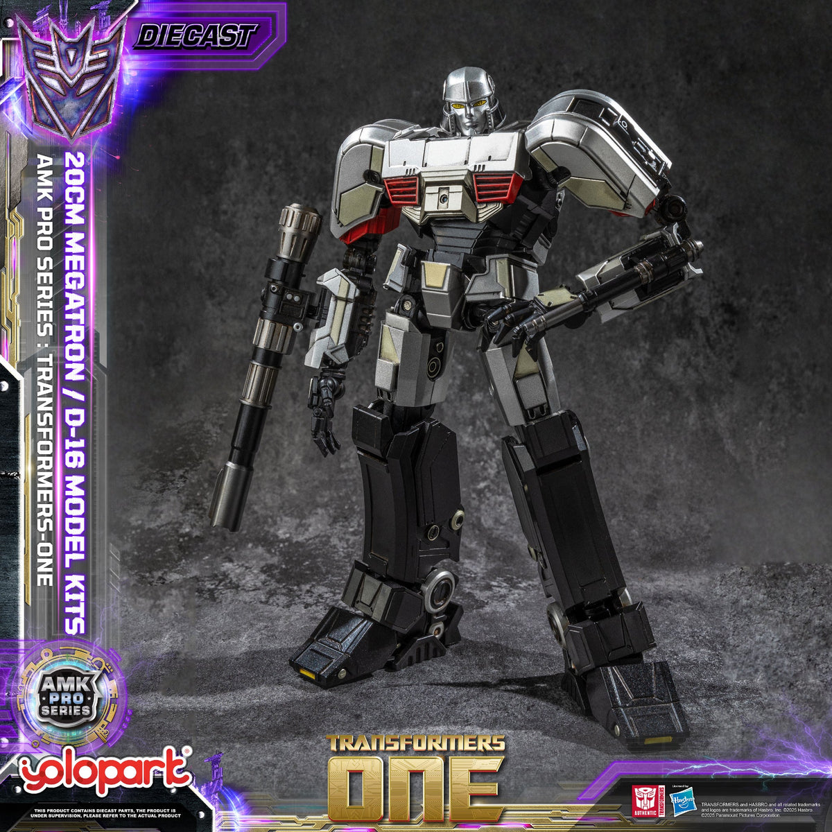 Megatron 20cm AMK PRO Yolopark Model-Kit Transformers One