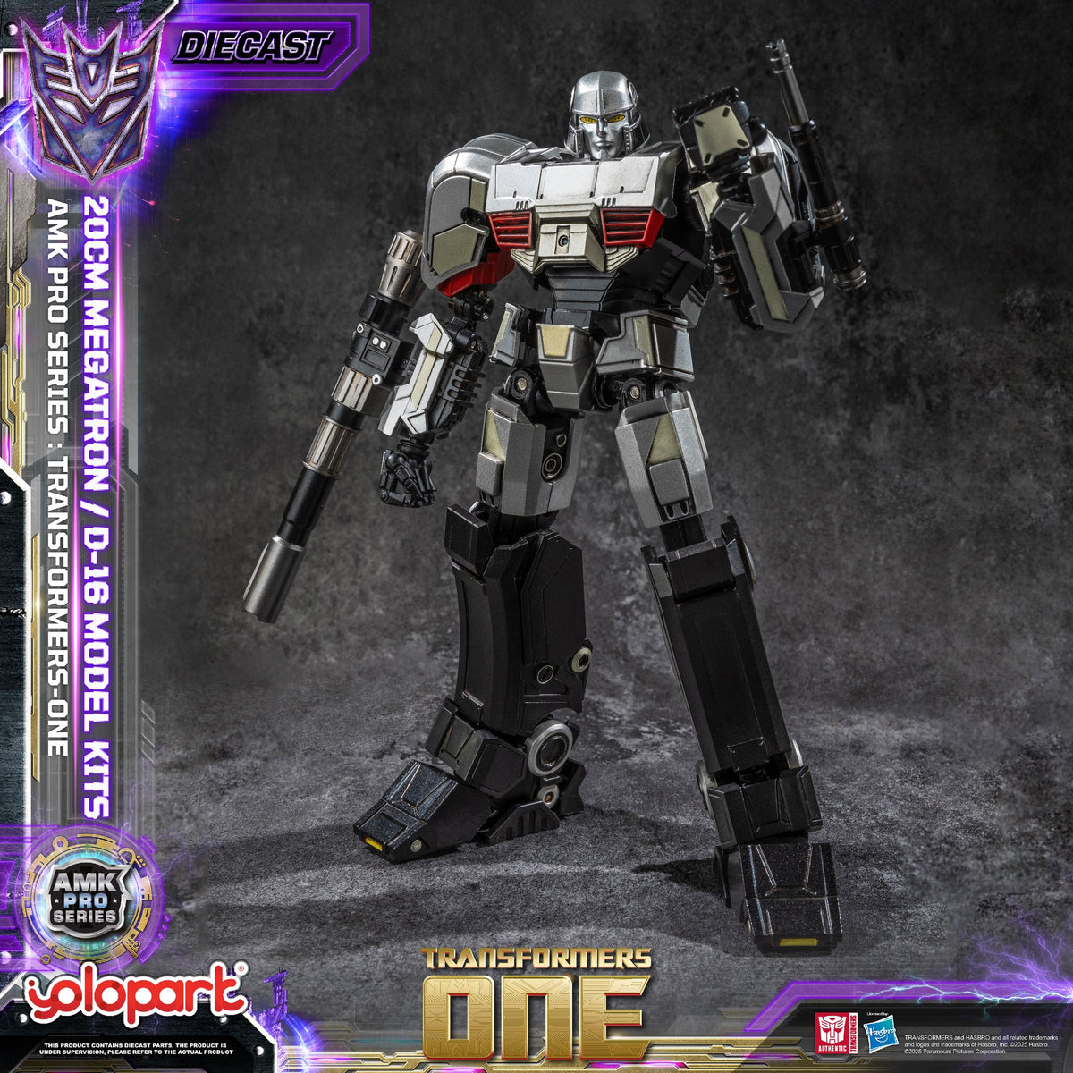 Megatron 20cm AMK PRO Yolopark Model-Kit Transformers One