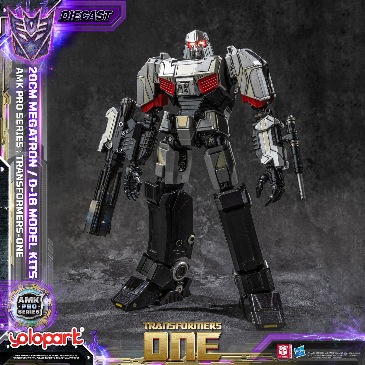 Megatron 20cm AMK PRO Yolopark Model-Kit Transformers One