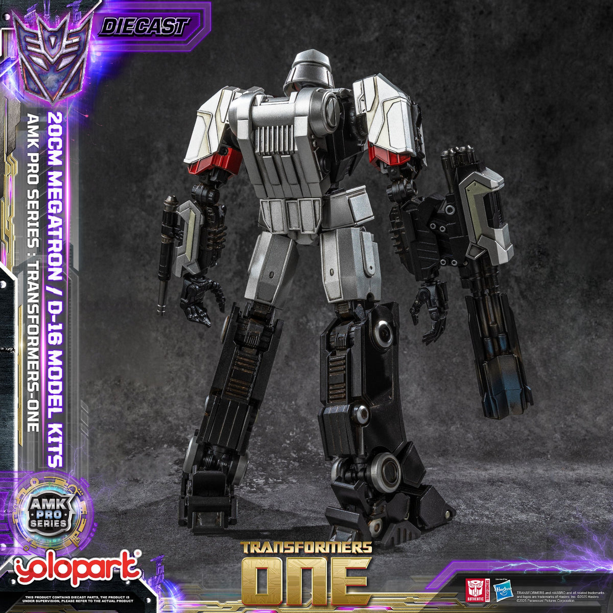 Megatron 20cm AMK PRO Yolopark Model-Kit Transformers One