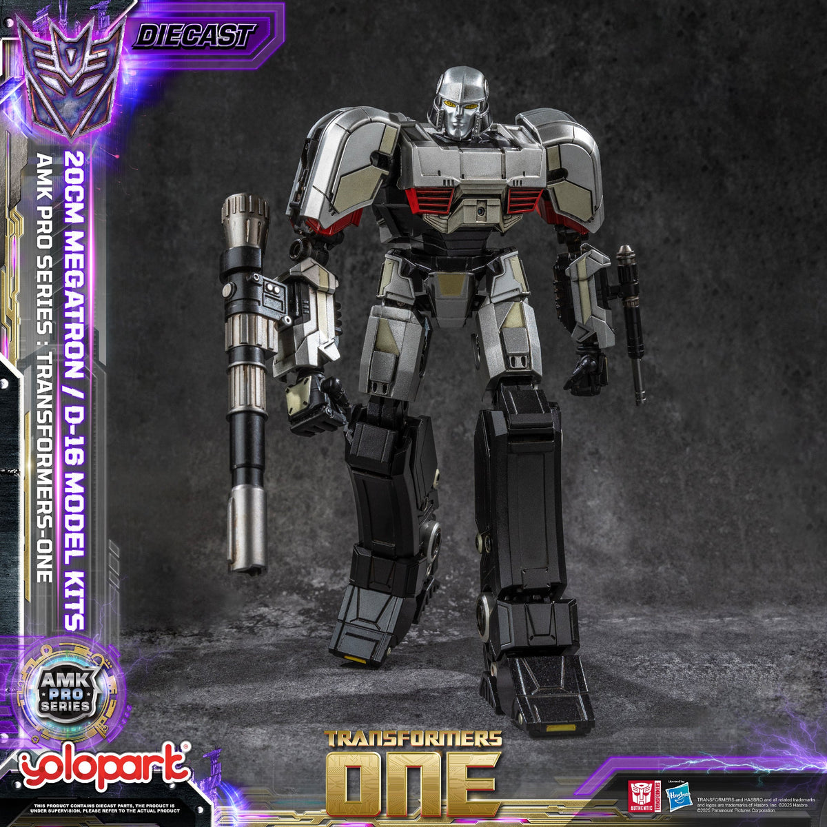 Megatron 20cm AMK PRO Yolopark Model-Kit Transformers One