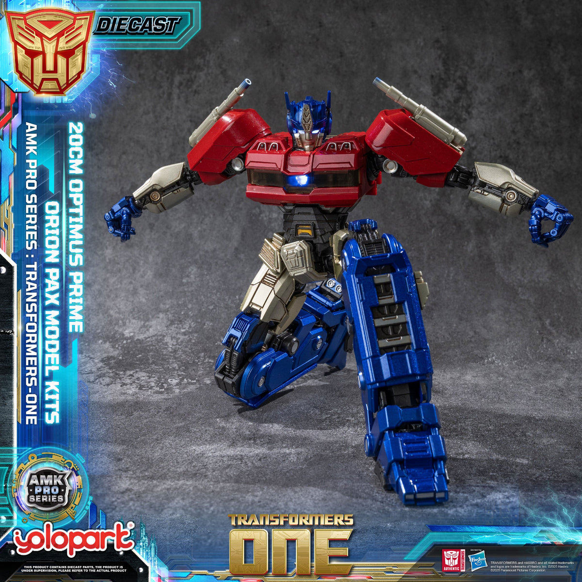 Optimus Prime 20cm AMK PRO Yolopark Model-Kit Transformers One