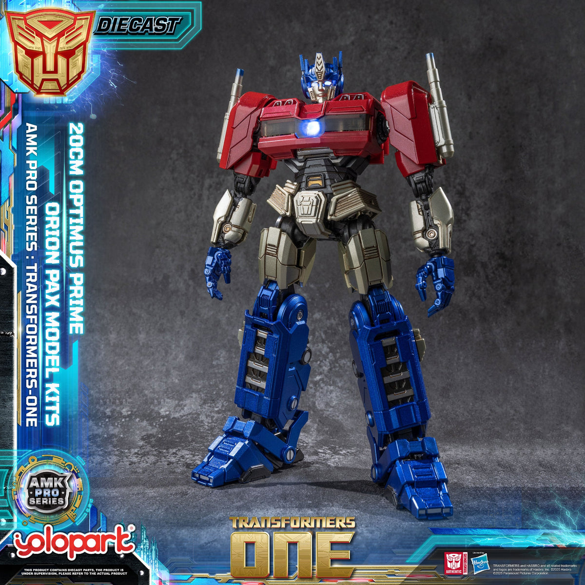Optimus Prime 20cm AMK PRO Yolopark Model-Kit Transformers One