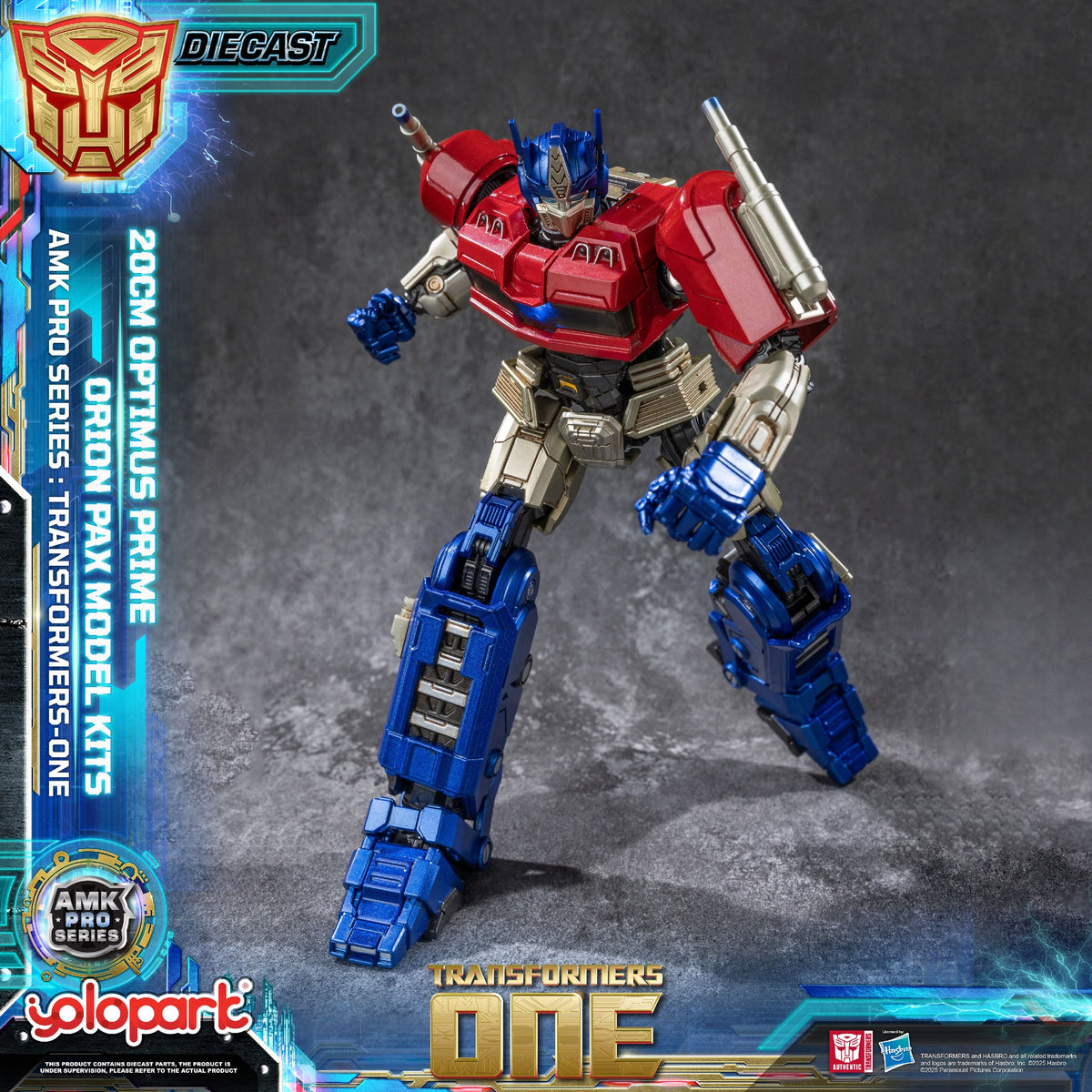Optimus Prime 20cm AMK PRO Yolopark Model-Kit Transformers One