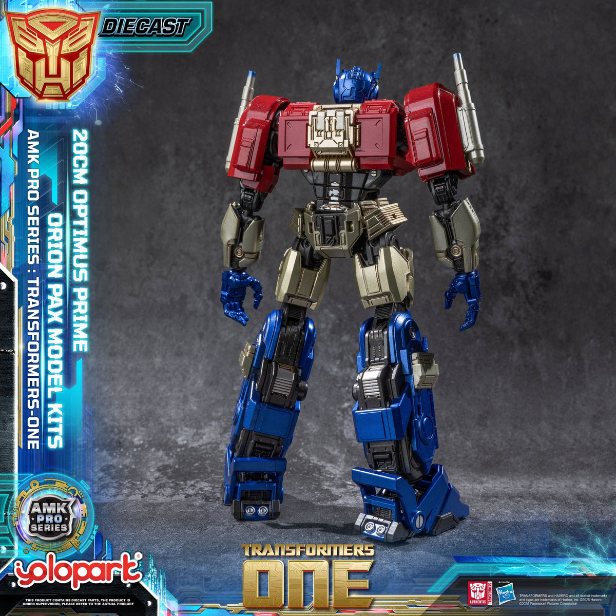 Optimus Prime 20cm AMK PRO Yolopark Model-Kit Transformers One