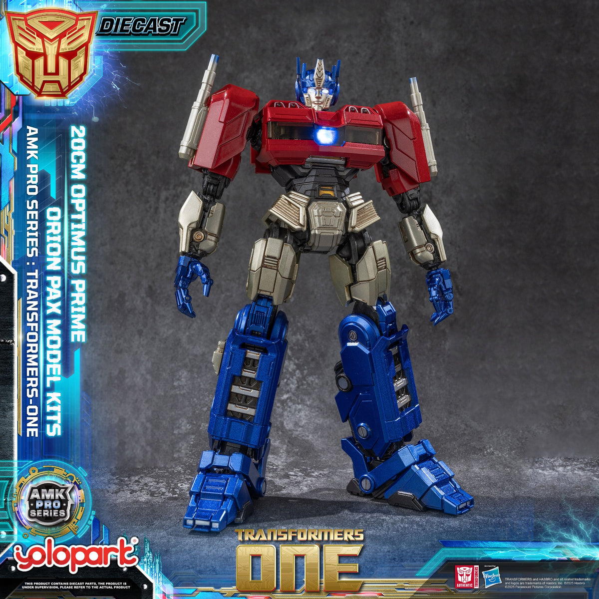 Optimus Prime 20cm AMK PRO Yolopark Model-Kit Transformers One