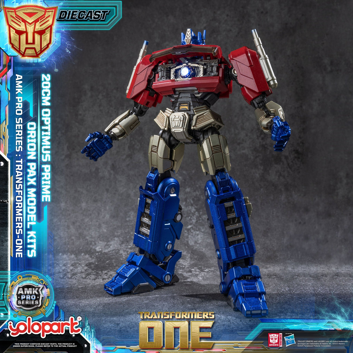 Optimus Prime 20cm AMK PRO Yolopark Model-Kit Transformers One