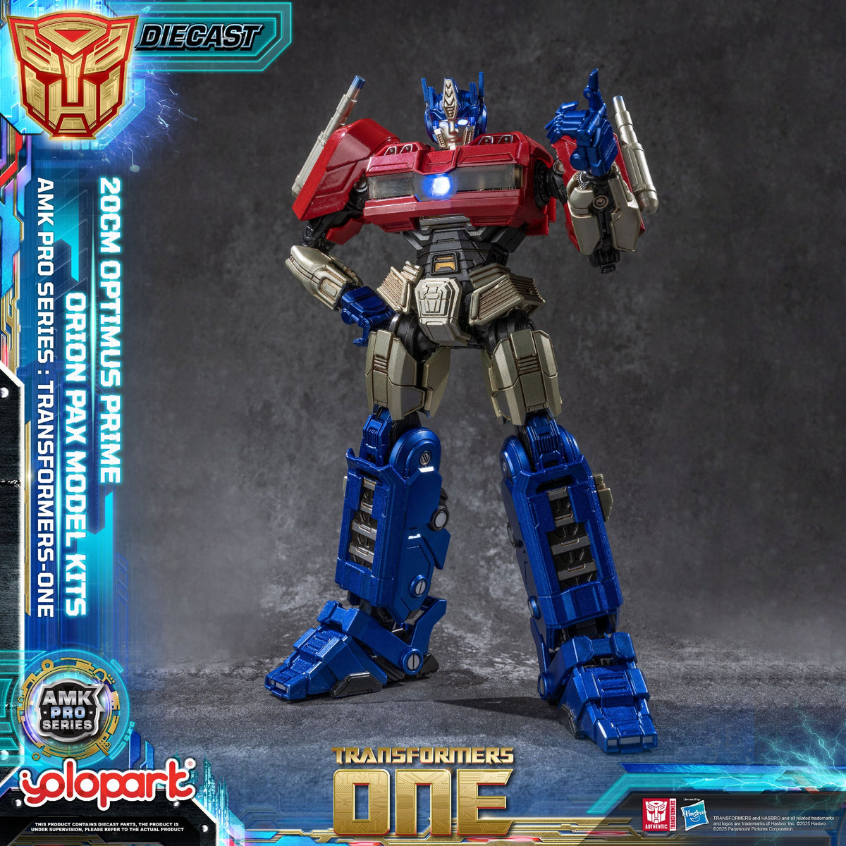 Optimus Prime 20cm AMK PRO Yolopark Model-Kit Transformers One