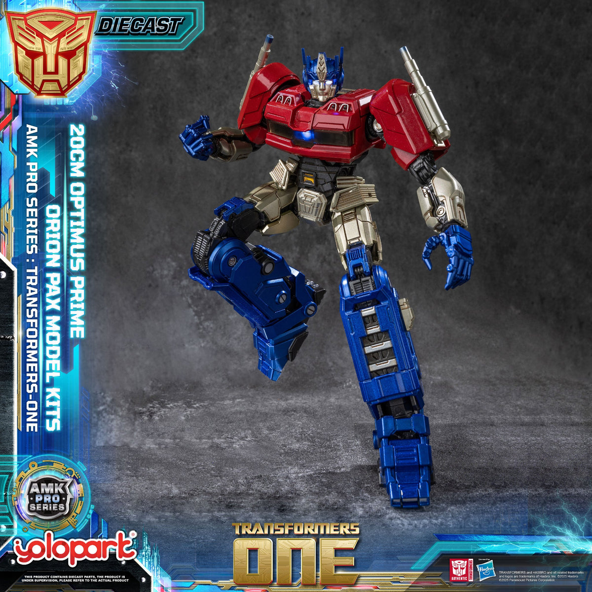 Optimus Prime 20cm AMK PRO Yolopark Model-Kit Transformers One