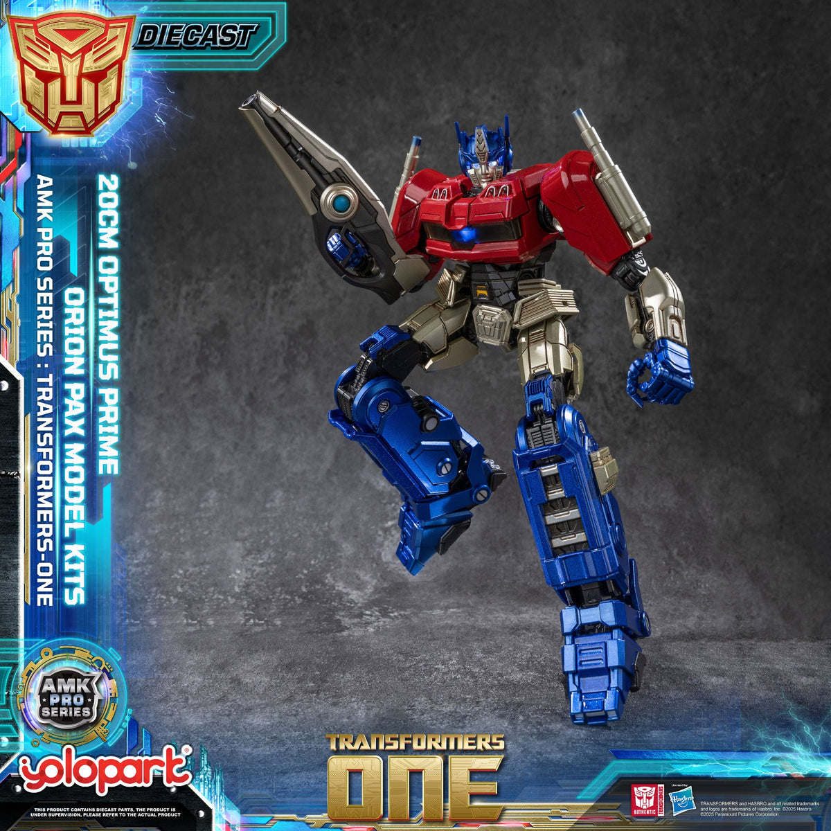 Optimus Prime 20cm AMK PRO Yolopark Model-Kit Transformers One