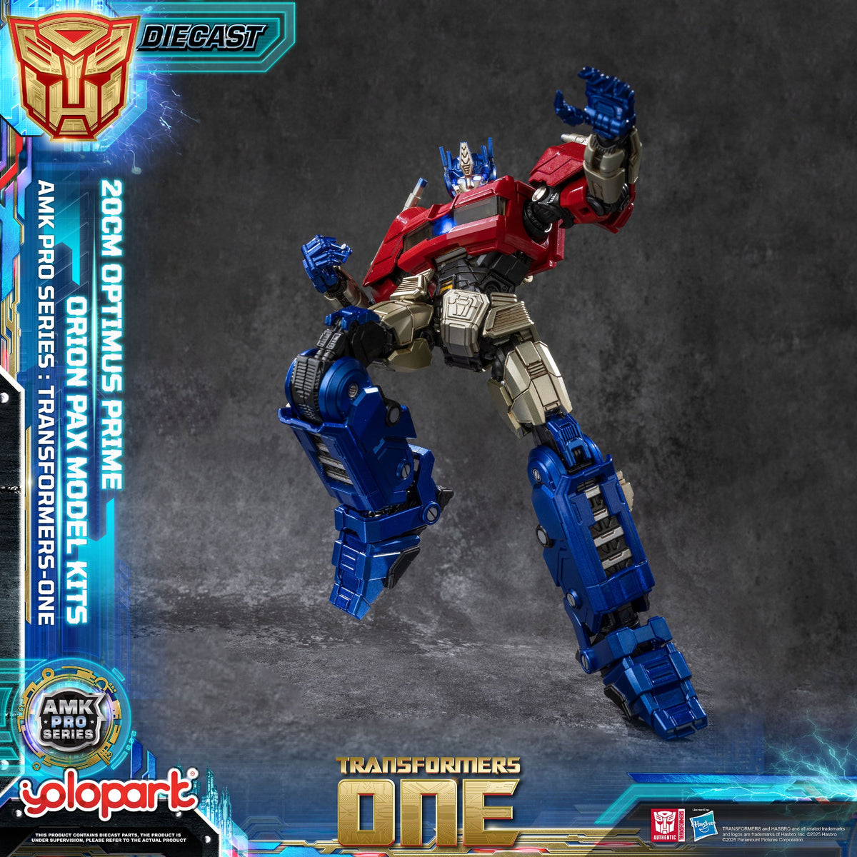 Optimus Prime 20cm AMK PRO Yolopark Model-Kit Transformers One
