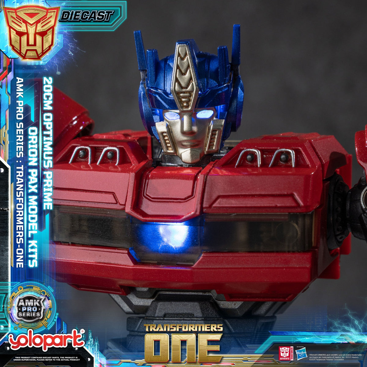 Optimus Prime 20cm AMK PRO Yolopark Model-Kit Transformers One