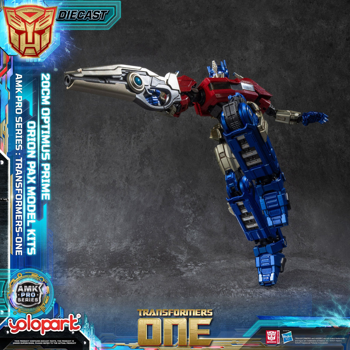 Optimus Prime 20cm AMK PRO Yolopark Model-Kit Transformers One