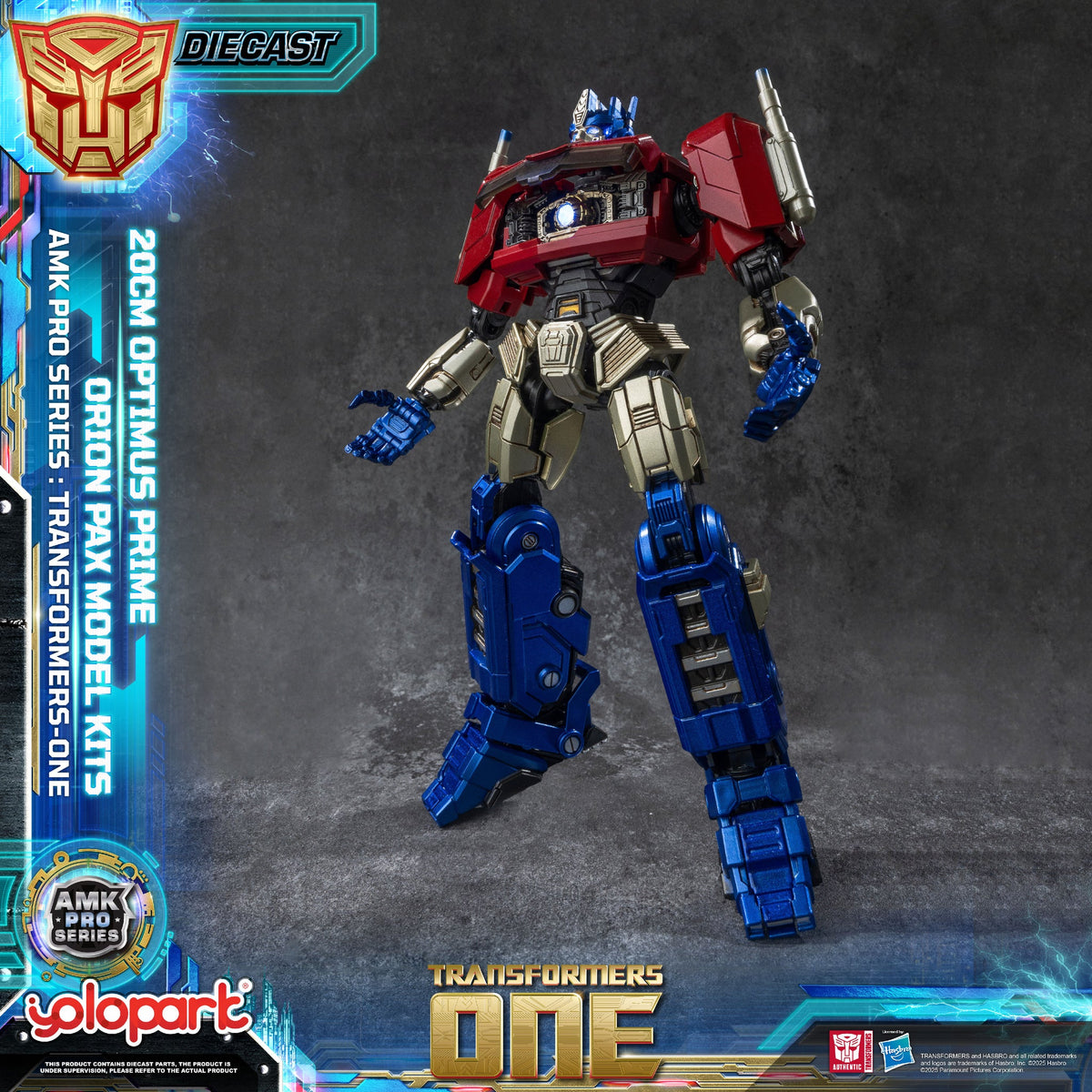 Optimus Prime 20cm AMK PRO Yolopark Model-Kit Transformers One