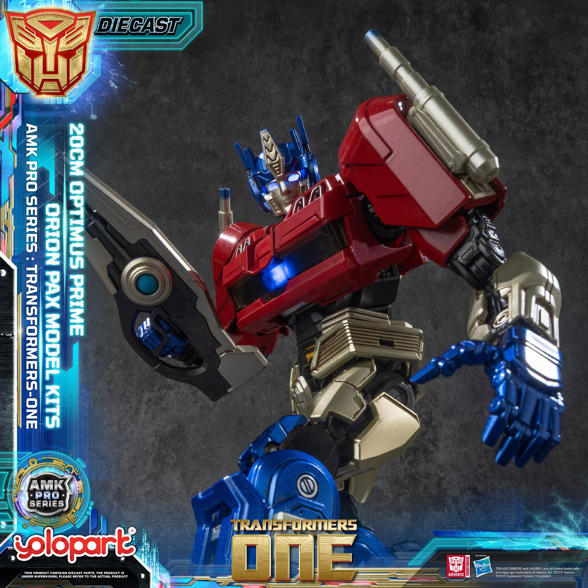 Optimus Prime 20cm AMK PRO Yolopark Model-Kit Transformers One