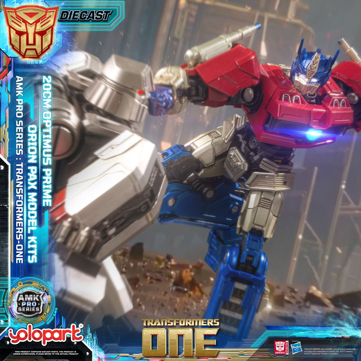 Optimus Prime 20cm AMK PRO Yolopark Model-Kit Transformers One