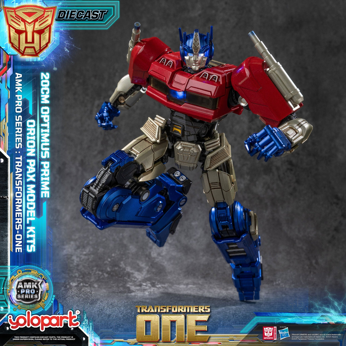 Optimus Prime 20cm AMK PRO Yolopark Model-Kit Transformers One