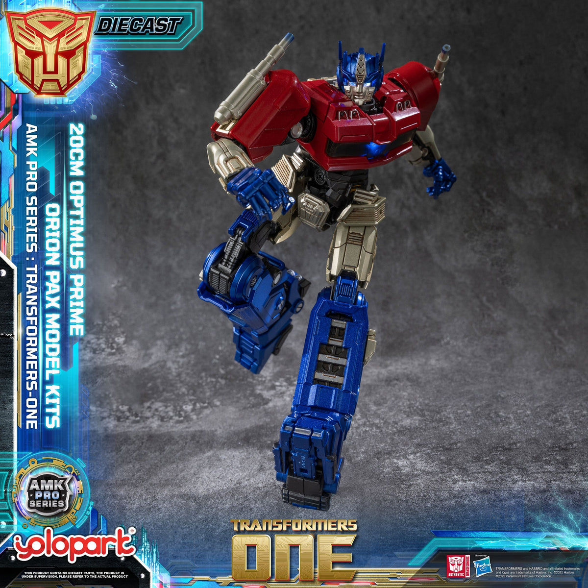 Optimus Prime 20cm AMK PRO Yolopark Model-Kit Transformers One