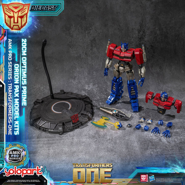 Optimus Prime 20cm AMK PRO Yolopark Model-Kit Transformers One