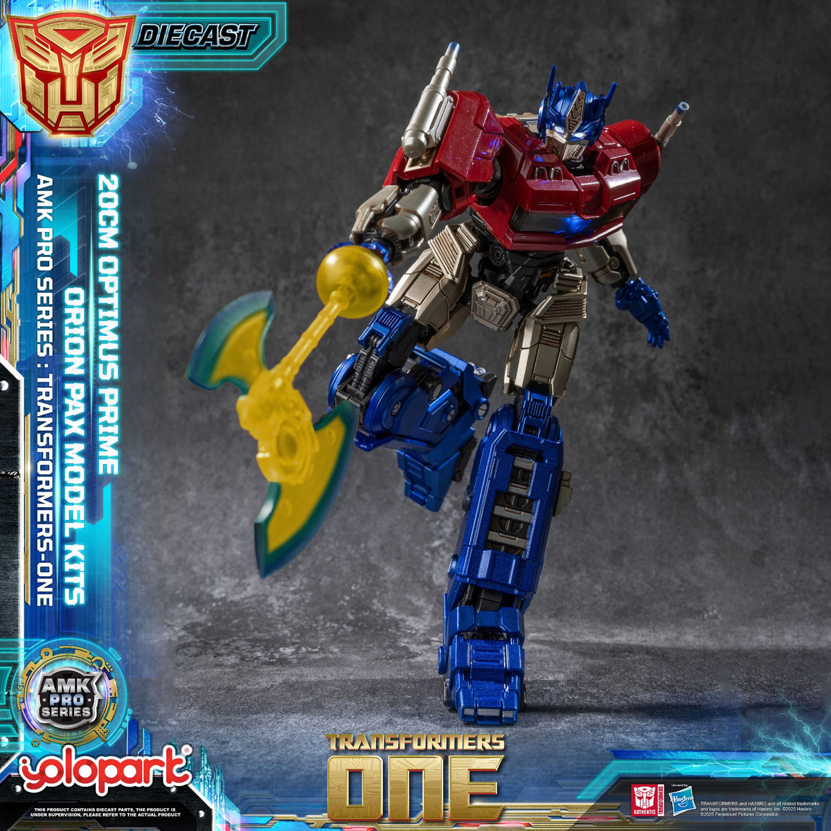 Optimus Prime 20cm AMK PRO Yolopark Model-Kit Transformers One