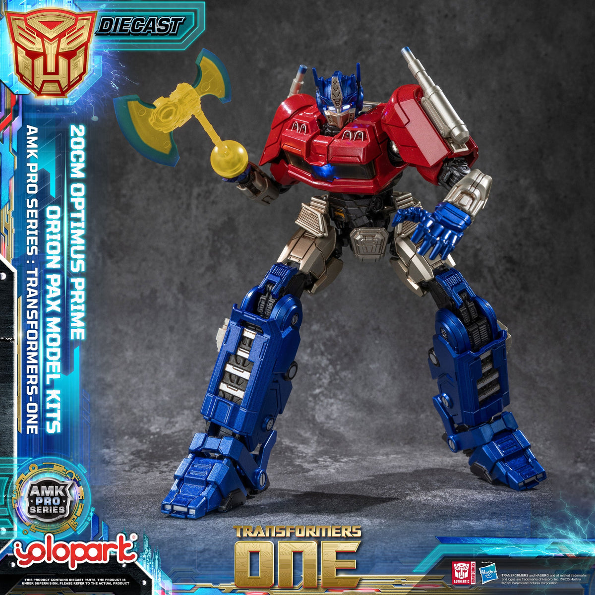 Optimus Prime 20cm AMK PRO Yolopark Model-Kit Transformers One