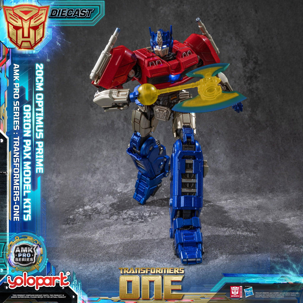 Optimus Prime 20cm AMK PRO Yolopark Model-Kit Transformers One
