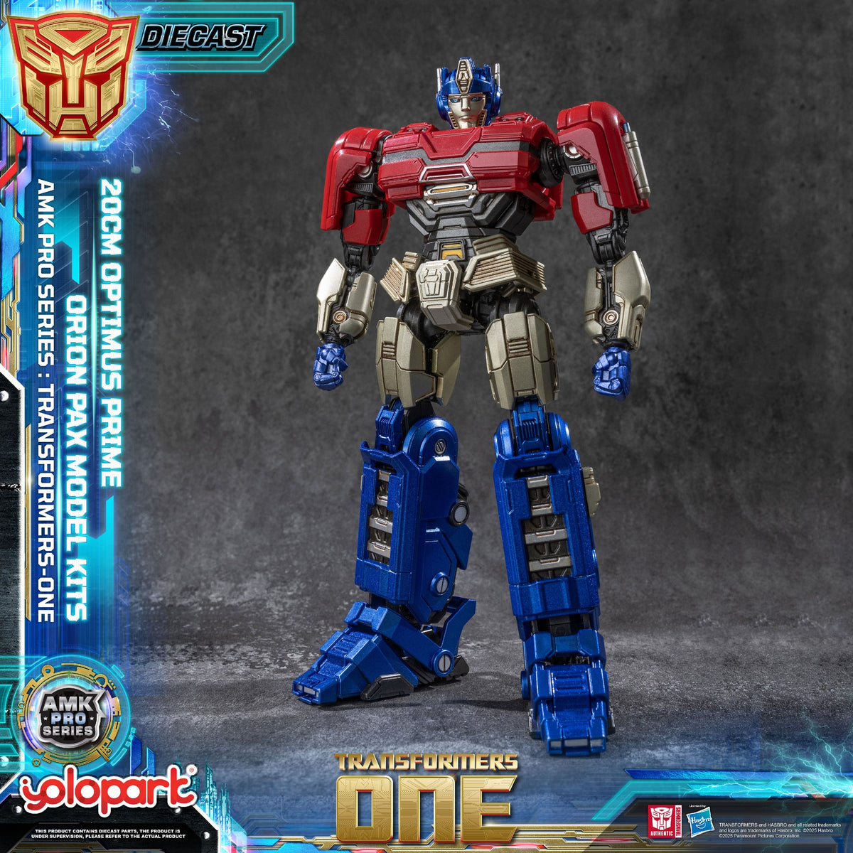 Optimus Prime 20cm AMK PRO Yolopark Model-Kit Transformers One