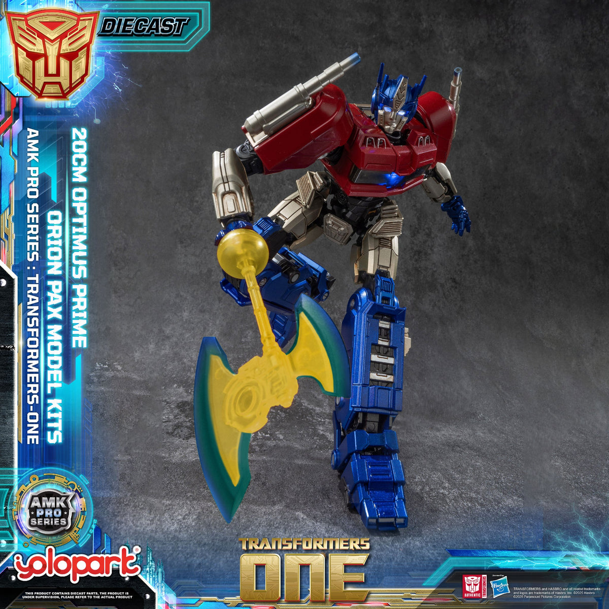 Optimus Prime 20cm AMK PRO Yolopark Model-Kit Transformers One