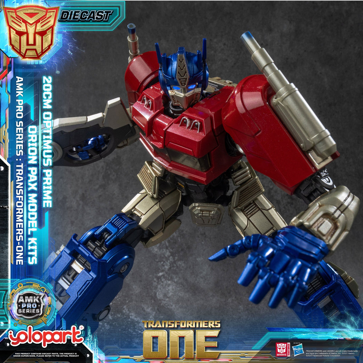 Optimus Prime 20cm AMK PRO Yolopark Model-Kit Transformers One