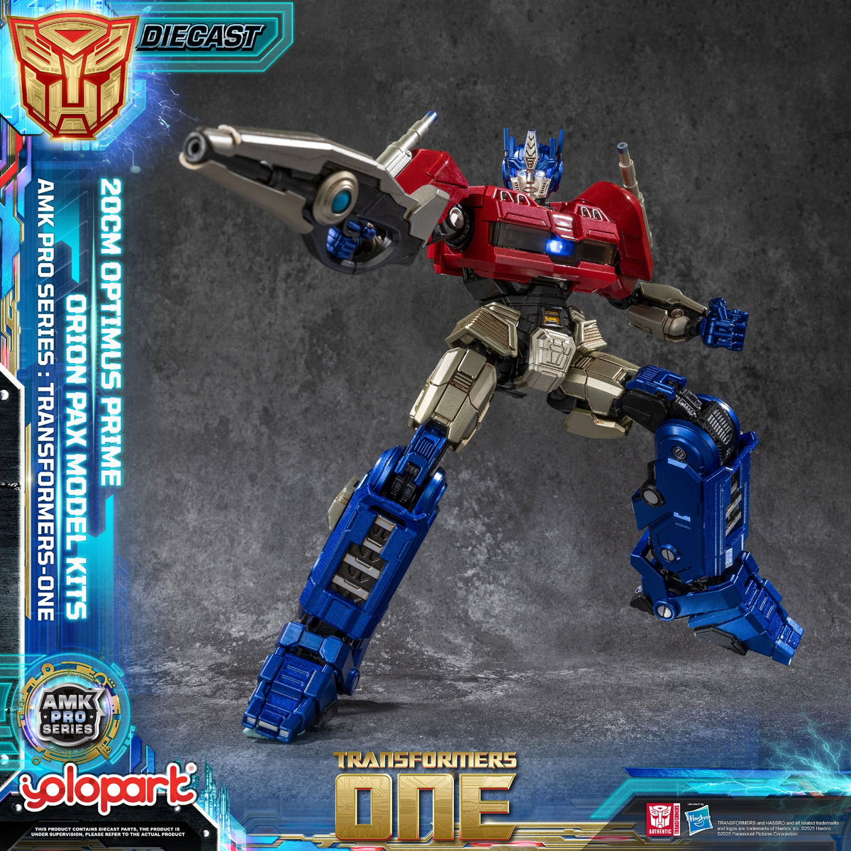 Optimus Prime 20cm AMK PRO Yolopark Model-Kit Transformers One