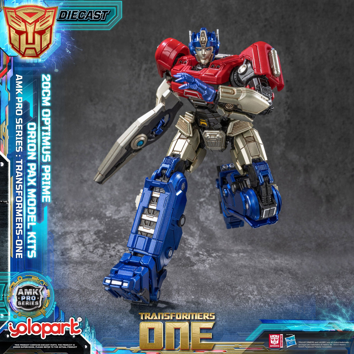 Optimus Prime 20cm AMK PRO Yolopark Model-Kit Transformers One