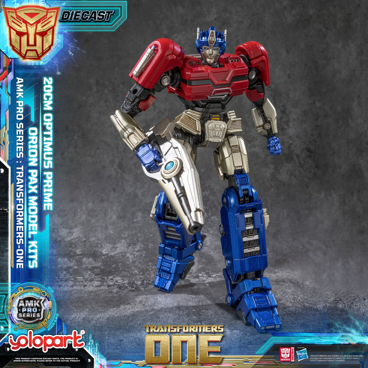 Optimus Prime 20cm AMK PRO Yolopark Model-Kit Transformers One
