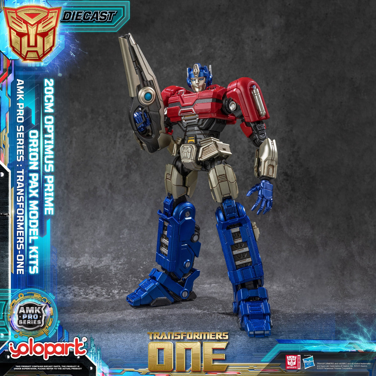 Optimus Prime 20cm AMK PRO Yolopark Model-Kit Transformers One