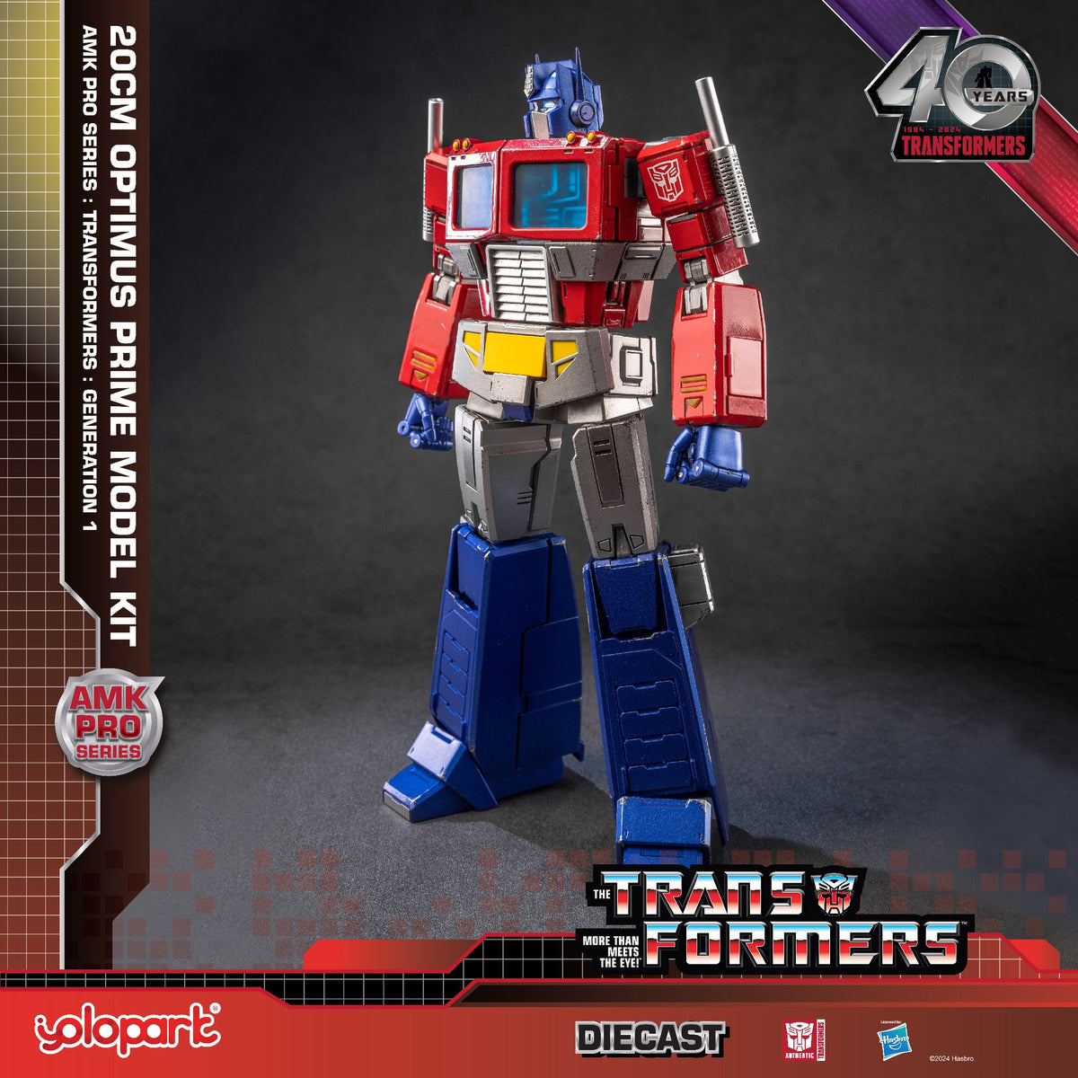 Optimus Prime 20cm Model Kit - AMK PRO Series Transformers: Generation 1