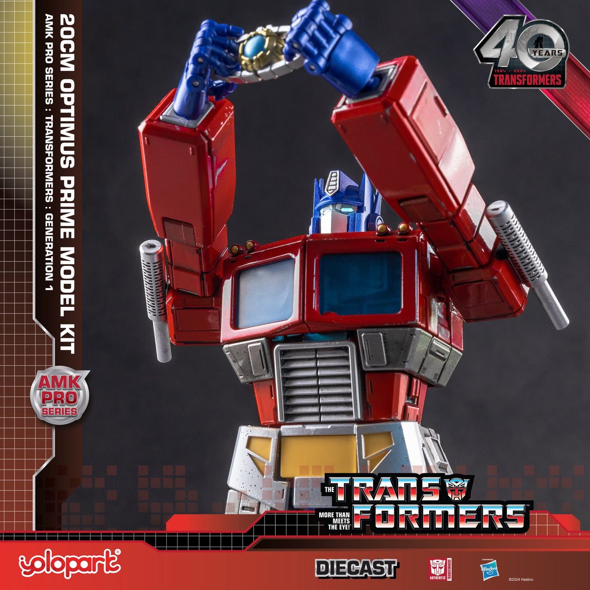 Optimus Prime 20cm Model Kit - AMK PRO Series Transformers: Generation 1