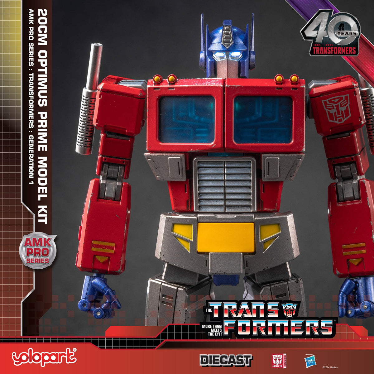 Optimus Prime 20cm Model Kit - AMK PRO Series Transformers: Generation 1